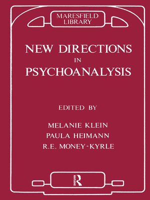 cover image of New Directions in Psychoanalysis